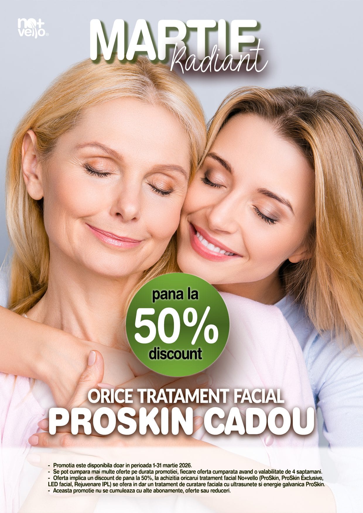 Oferta Lunii Martie Nomasvello | PROSKIN pana la 50% discount