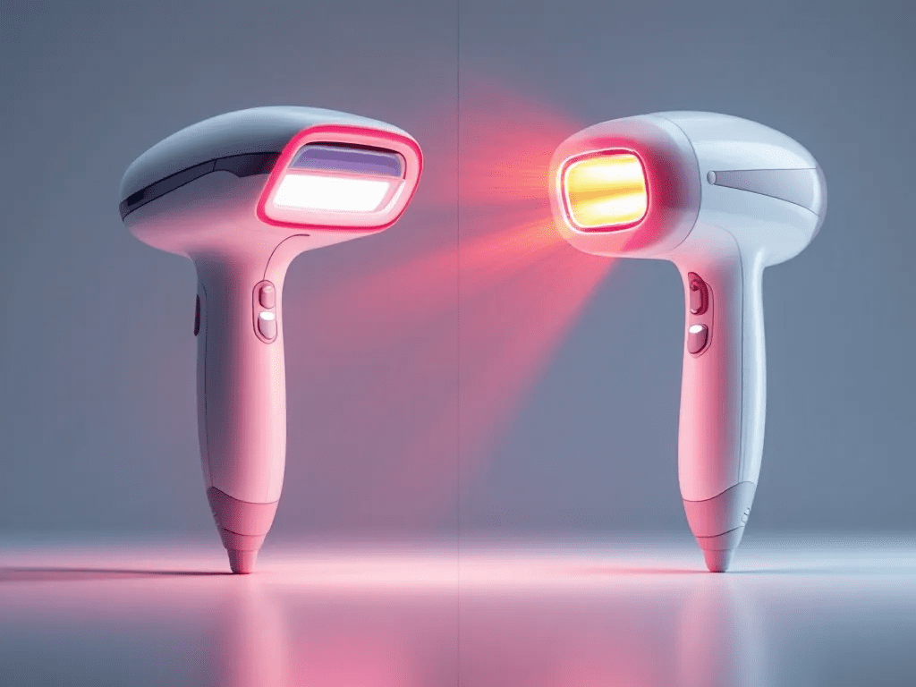 diferente IPL si laser00001 Aparat IPL pentru epilare versus aparat laser pentru epilare