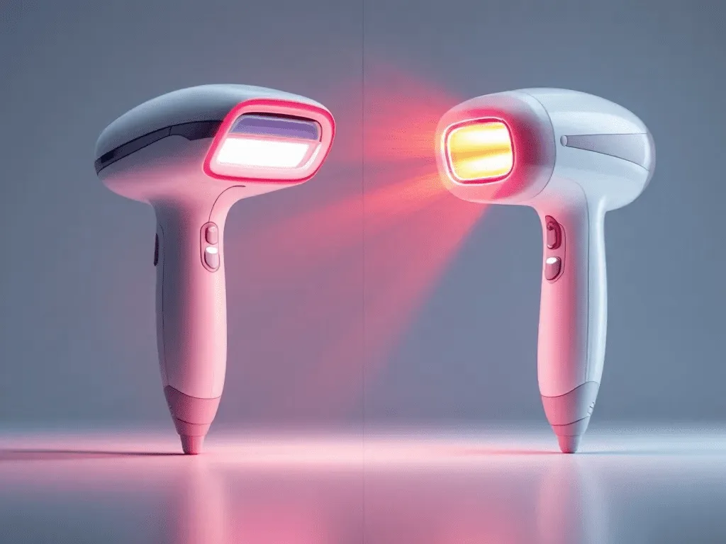 Aparat IPL pentru epilare versus aparat laser pentru epilare